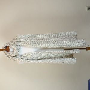 Oversized Zara Knit Sparkly Scarf